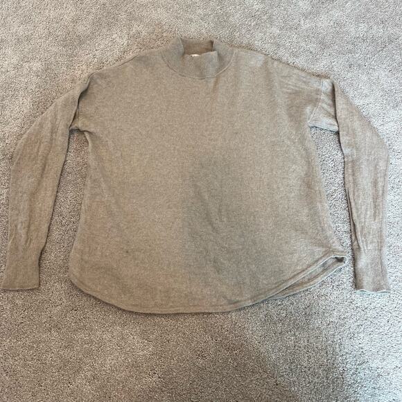 Madewell‎ Women's Merino Wool Alpaca Light Tan Crewneck Sweater Size Small - Picture 7 of 9